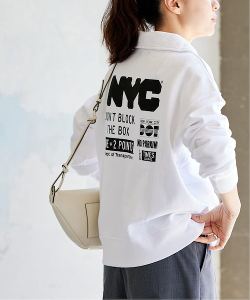 美品✨ジャーナルスタンダード　NYCスウェットハーフジッププルオーバー NYCスウェットハーフジッププルオーバー | ジャーナル