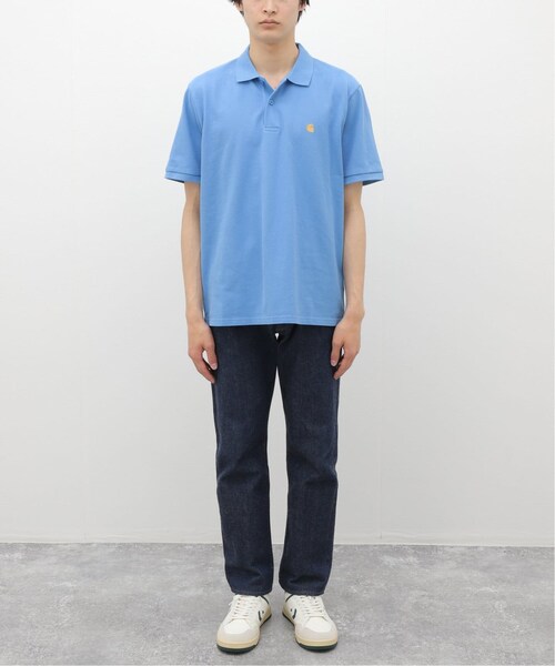 WISM(ウィズム)の「【CARHARTT WIP / カーハート ダブリューアイピー】S/S CHASE PIQUE ポロシャツ(その他・ブラック/M/L/XL)」の7枚目の写真