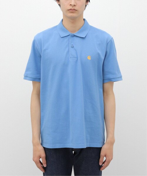 WISM(ウィズム)の「【CARHARTT WIP / カーハート ダブリューアイピー】S/S CHASE PIQUE ポロシャツ(その他・ブラック/M/L/XL)」の8枚目の写真