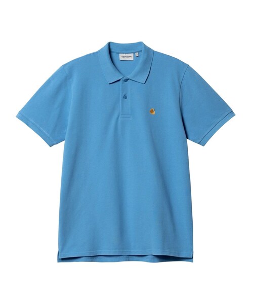 WISM(ウィズム)の「【CARHARTT WIP / カーハート ダブリューアイピー】S/S CHASE PIQUE ポロシャツ(その他・ブラック/M/L/XL)」の3枚目の写真