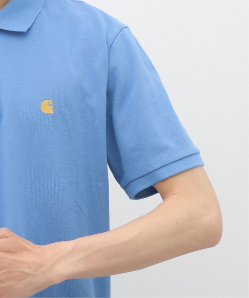 WISM(ウィズム)の「【CARHARTT WIP / カーハート ダブリューアイピー】S/S CHASE PIQUE ポロシャツ(その他・ブラック/M/L/XL)」の14枚目の写真