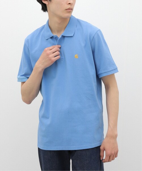 WISM(ウィズム)の「【CARHARTT WIP / カーハート ダブリューアイピー】S/S CHASE PIQUE ポロシャツ(その他・ブラック/M/L/XL)」の6枚目の写真