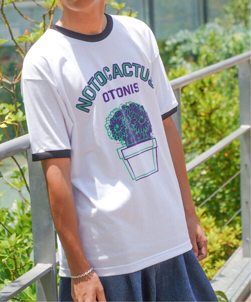 JOINT WORKS(ジョイントワークス)の「【Niche. /ニッチ】 BLACK Ringer T-Shirts : NOTOCA(その他・グリーン/M/L)」の3枚目の写真
