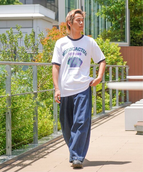 JOINT WORKS(ジョイントワークス)の「【Niche. /ニッチ】 BLACK Ringer T-Shirts : NOTOCA(その他・グリーン/M/L)」の7枚目の写真