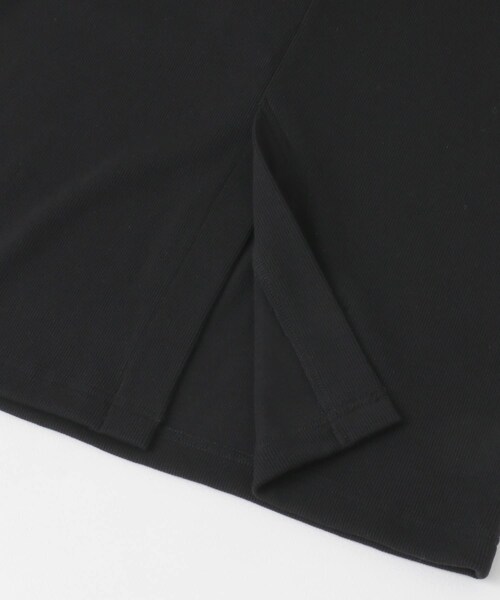 URBAN RESEARCH DOORS（アーバンリサーチドアーズ）の「UR GREEN リブカットストレートスカート（スカート・レディース・BLACK/IVORY・M）」の15枚目の写真