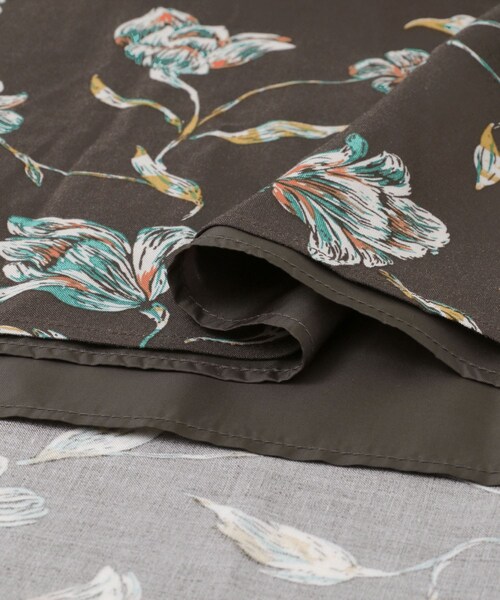 URBAN RESEARCH DOORS（アーバンリサーチドアーズ）の「レーヨン花柄スカート（スカート・レディース・CHARCOAL/BROWN・M）」の22枚目の写真