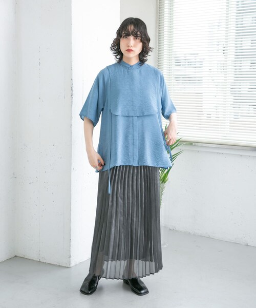 KBF(ケイビーエフ)の「グリッタープリーツスカート(スカート・レディース・OFF/BLACK/GRAY・one)」の17枚目の写真