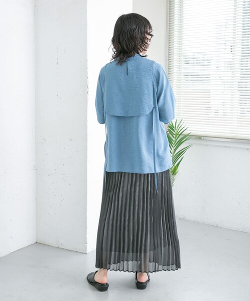 KBF(ケイビーエフ)の「グリッタープリーツスカート(スカート・レディース・OFF/BLACK/GRAY・one)」の19枚目の写真