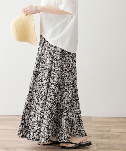 URBAN RESEARCH ボタニカルプリントスカート URBAN RESEARCH Sonny Label（アーバンリサーチサニーレーベル