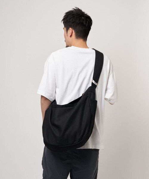 FREAK'S STORE（フリークスストア）の「キャンバス ニュースペーパーバッグ（バッグ・メンズ・ホワイト/ナチュラル/ブラック/ベージュ/オリーブ・ONE SIZE）」の9枚目の写真