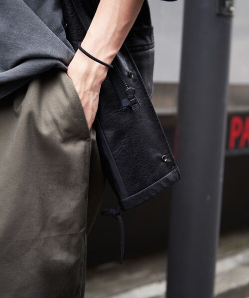 FREAK'S STORE（フリークスストア）の「M65 フェイクレザーベスト（ジャケット/アウター・メンズ・ブラック/ブラウン・M）」の13枚目の写真