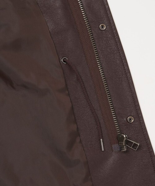 FREAK'S STORE（フリークスストア）の「M65 フェイクレザーベスト（ジャケット/アウター・メンズ・ブラック/ブラウン・M）」の22枚目の写真