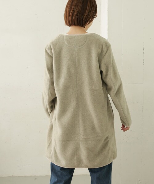 DANTON（ダントン）の「DANTON FLEECE COLLARLESS COAT（）」 - WEAR