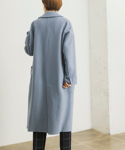 ENFOLD（エンフォルド）の「ENFOLD WOダブルフェイス1立体PKコート