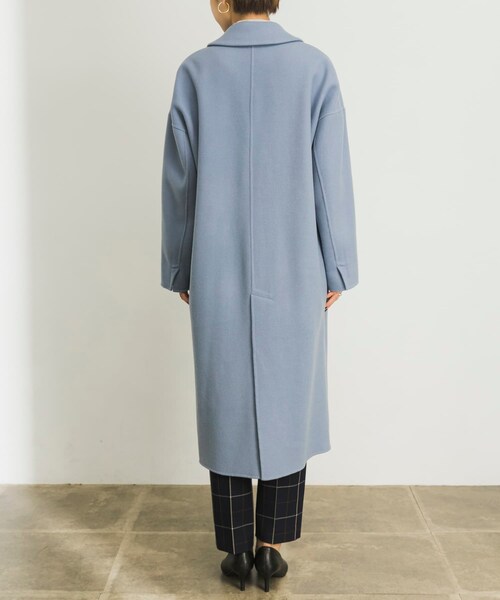 ENFOLD（エンフォルド）の「ENFOLD WOダブルフェイス1立体PKコート