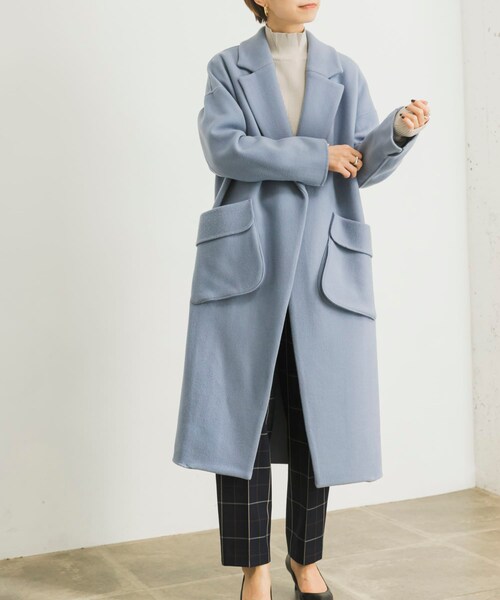 e*a様 ENFOLD ダブルフェイス立体ポケットロングコート 綾瀬はるか着用モデル」ENFOLD ダブルフェイス 立体ポケット ロング