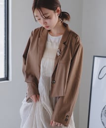 Kastane | 【7.14(金)12:00発売/サイズ展開あり】カルゼテーラードジャケット(テーラードジャケット)