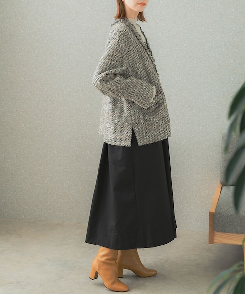 新品♥定価30800円◆アーバンリサーチロッソ◆ツイードVネックジャケット 楽天市場】ツイードVネックジャケット／アーバンリサーチ ロッソ