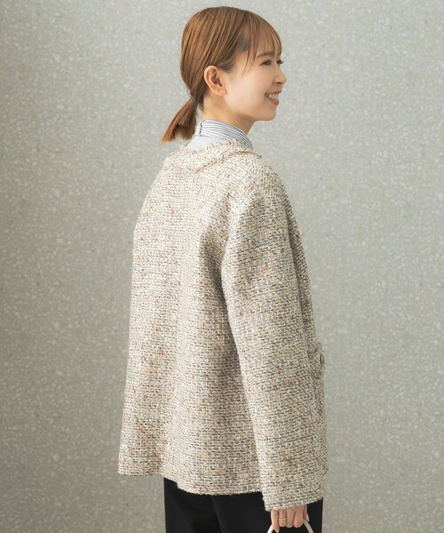 URBAN RESEARCH ROSSO WOMEN（アーバンリサーチ ロッソ）の「ツイードV