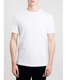 TOPMAN | White Classic Crew Neck T-Shirt(Tシャツ/カットソー)