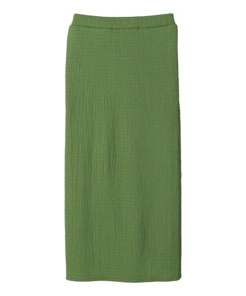 Green　Parks（グリーンパークス）の「ふくれJQ Iラインスカート（スカート・ブラック/ダークブラウン/グリーン・F）」の13枚目の写真