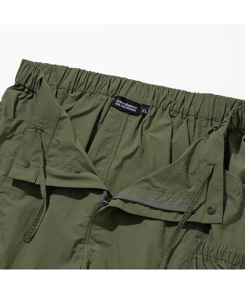 UNIFORM BRIDGE(ユニフォームブリッジ)の「UNIFORM BRIDGE AE UTILITY POCKET SHORT PANTS - SAGE GREEN - THE GREAT DIVIDE(その他・メンズ・other・M/L/XL)」の4枚目の写真