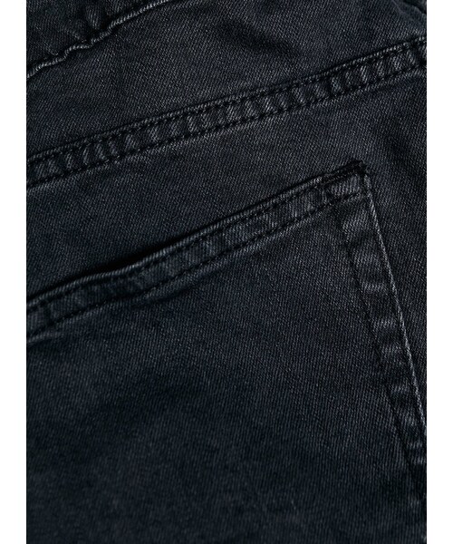 TOPMAN（トップマン）の「Washed Black Stretch Skinny Jeans（デニムパンツ・メンズ・Black・36L/34L/32L/32R/36R/28R/30L/34R/34S/38R/30R/28S）」の4枚目の写真