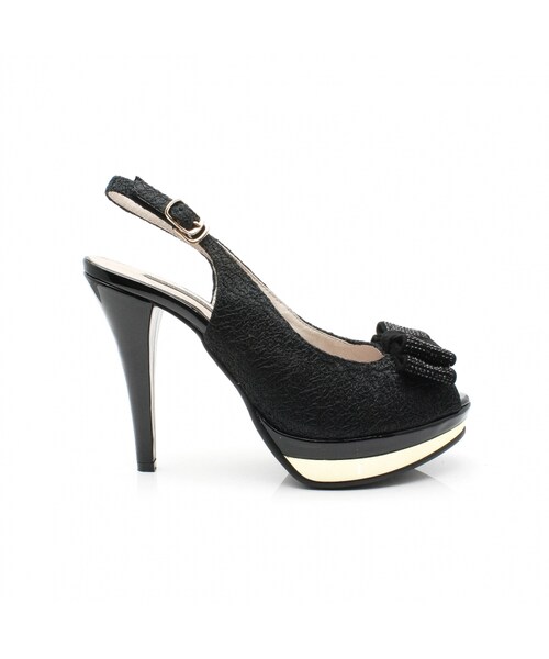 Elisa Litz(エリサリッツ)の「VEEPS HEELS(その他・レディース・Black/Cream・35/36/37/38/39/40)」の1枚目の写真
