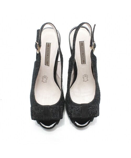 Elisa Litz(エリサリッツ)の「VEEPS HEELS(その他・レディース・Black/Cream・35/36/37/38/39/40)」の10枚目の写真