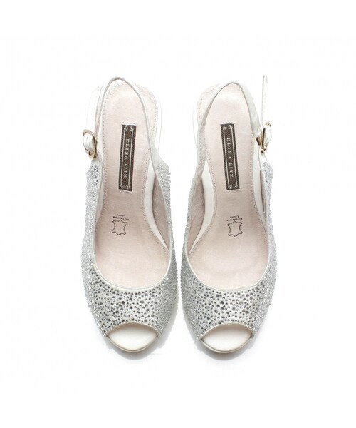 Elisa Litz(エリサリッツ)の「CAYMEN HEELS(その他・レディース・Pink/White・35/36/37/38/39/40)」の6枚目の写真