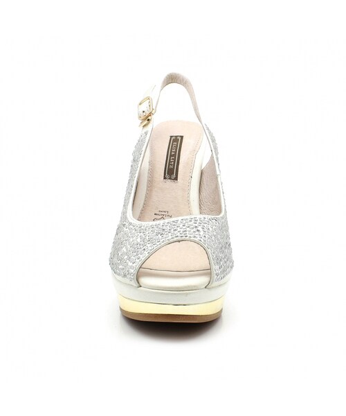 Elisa Litz(エリサリッツ)の「CAYMEN HEELS(その他・レディース・Pink/White・35/36/37/38/39/40)」の4枚目の写真