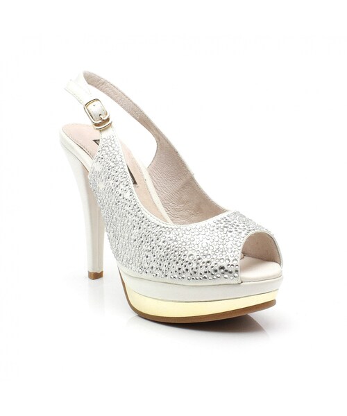 Elisa Litz(エリサリッツ)の「CAYMEN HEELS(その他・レディース・Pink/White・35/36/37/38/39/40)」の3枚目の写真
