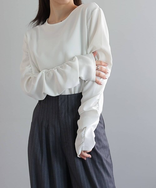 L'Appartementアパルトモン 2021 SIDE SLIT KNITサイドスリットニット