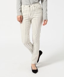 LOWRYS FARM | ストライプ＊ギンガムスキニーパンツ(パンツ)