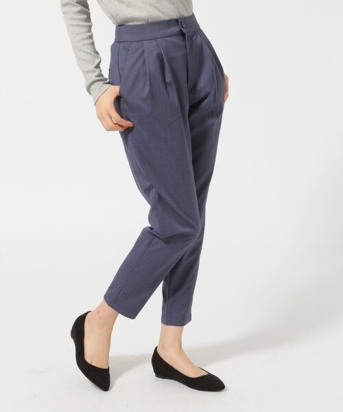 LOWRYS FARM（ローリーズファーム）の「イージテーパードパンツ（パンツ・レディース・ブラック/グレー/ネイビー・Ｆ）」の3枚目の写真