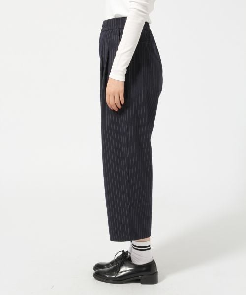 LOWRYS FARM（ローリーズファーム）の「ワイドパンツ（パンツ・レディース・グレー/ネイビー・Ｍ/Ｌ）」の3枚目の写真