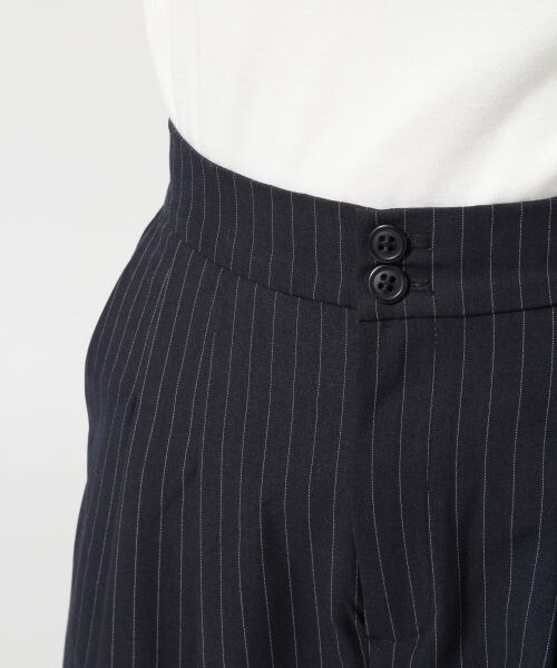 LOWRYS FARM（ローリーズファーム）の「ワイドパンツ（パンツ・レディース・グレー/ネイビー・Ｍ/Ｌ）」の5枚目の写真