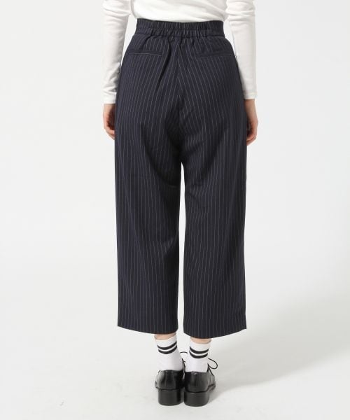 LOWRYS FARM（ローリーズファーム）の「ワイドパンツ（パンツ・レディース・グレー/ネイビー・Ｍ/Ｌ）」の4枚目の写真