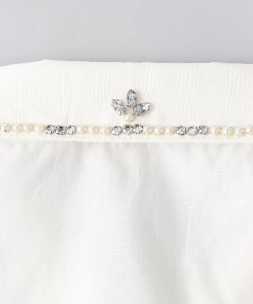 JEANASIS（ジーナシス）の「ツケエリ（アクセサリー・レディース・オフホワイト/インディゴブルー・FREE）」の7枚目の写真