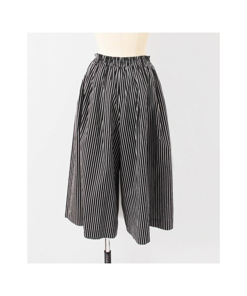 URBAN RESEARCH Sonny Label（アーバンリサーチサニーレーベル）の「ストライプイージーワイドパンツ（パンツ・レディース・ホワイト/ブラック・FREE）」の11枚目の写真