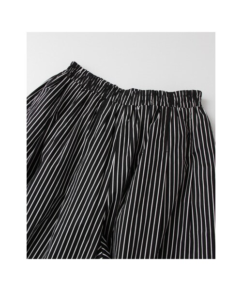 URBAN RESEARCH Sonny Label（アーバンリサーチサニーレーベル）の「ストライプイージーワイドパンツ（パンツ・レディース・ホワイト/ブラック・FREE）」の16枚目の写真