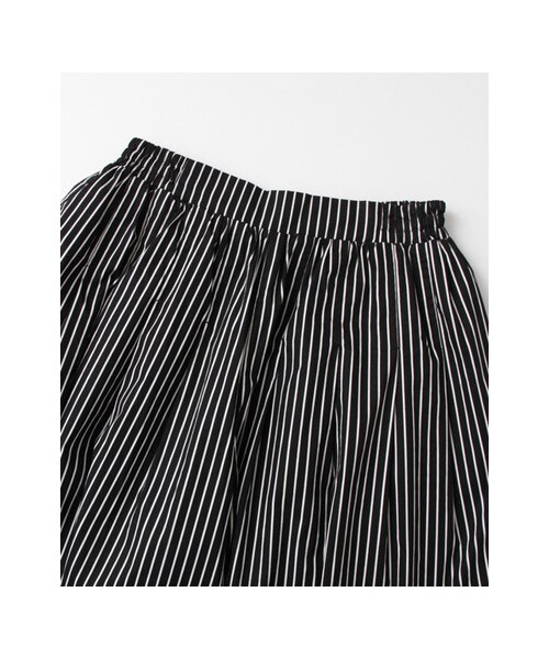 URBAN RESEARCH Sonny Label（アーバンリサーチサニーレーベル）の「ストライプイージーワイドパンツ（パンツ・レディース・ホワイト/ブラック・FREE）」の12枚目の写真