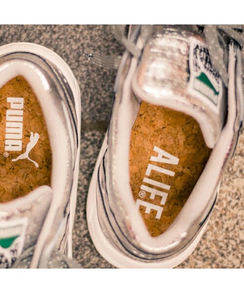 PUMA（プーマ）の「PUMA R698 TRINOMIC×ALIFE PUMA SILVER/WHITE（HIGH 