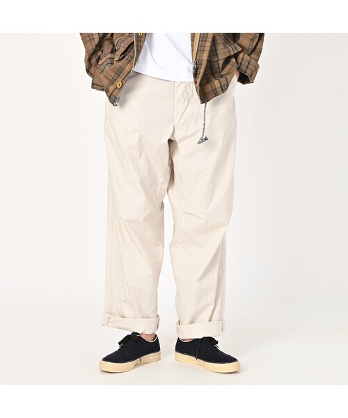5163【美品】45R リップストップの908チーゴパンツ カーゴパンツ S 45R（フォーティファイブアール）の「リップストップの908チーゴパンツ