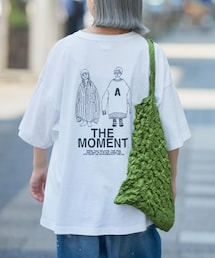 CIAOPANIC TYPY | 【ユニセックス】USAコットンドローイングタッチバックプリントTee(Tシャツ/カットソー)