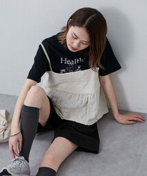 CIAOPANIC TYPY | 【Retreat】ぽこぽこジャガードビスチェ(その他トップス)