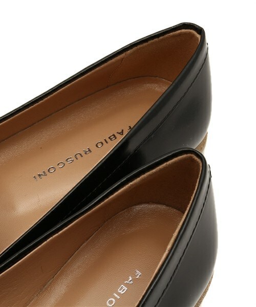 FABIO RUSCONI（ファビオルスコーニ）の「FABIO RUSCONI ラグソールローファー（その他シューズ・レディース・ホワイト/ブラック・38/37）」の8枚目の写真