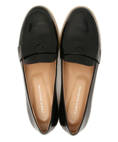 FABIO RUSCONI（ファビオルスコーニ）の「FABIO RUSCONI ラグソールローファー（その他シューズ・レディース・ホワイト/ブラック・38/37）」の10枚目の写真