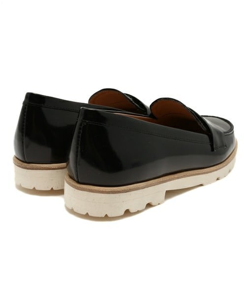 FABIO RUSCONI（ファビオルスコーニ）の「FABIO RUSCONI ラグソールローファー（その他シューズ・レディース・ホワイト/ブラック・38/37）」の5枚目の写真