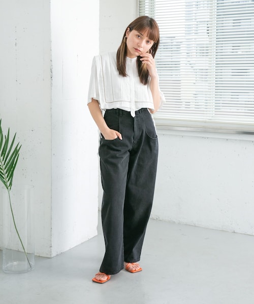 KBF（ケイビーエフ）の「BIGポケットデザインデニム（その他・レディース・BLACK/L.BLUE・34/36/38）」の13枚目の写真